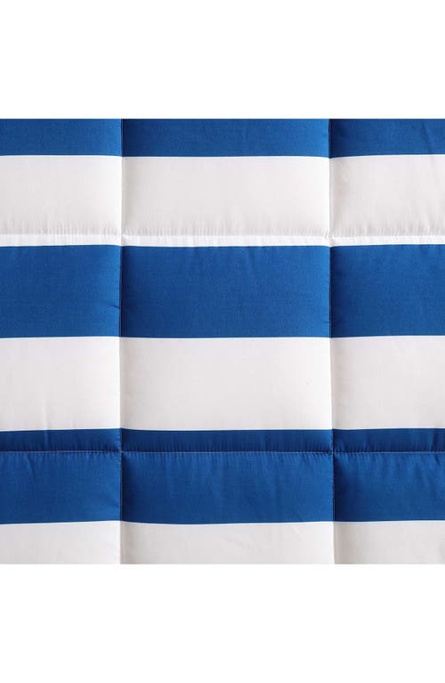 NAUTICA NAUTICA HUCK STRIPE COMFORTER & SHAM SET