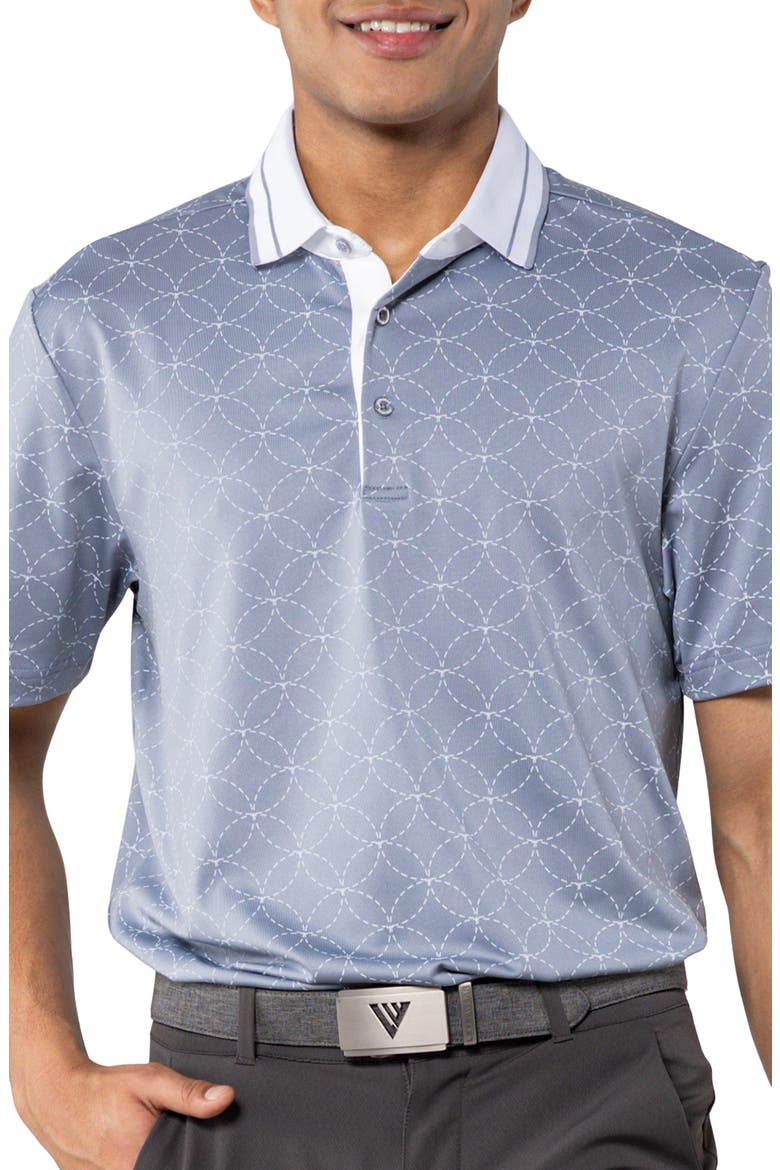 Cascase Polo, Main, color, PEBBLE/ WHITE