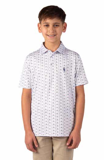 TailorByrd Kids' Golf Carts Performance Polo