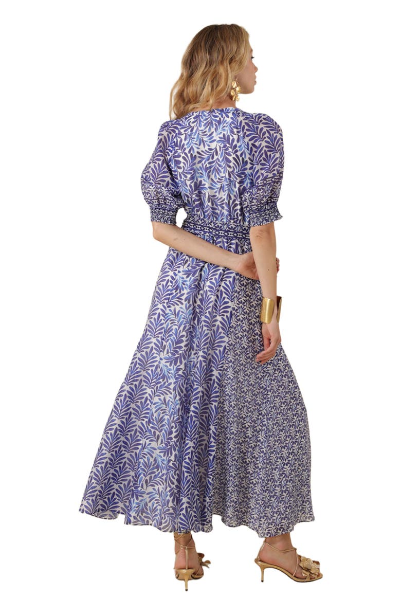 Hale Bob Estella Organza Maxi Dress, Alternate, color, 