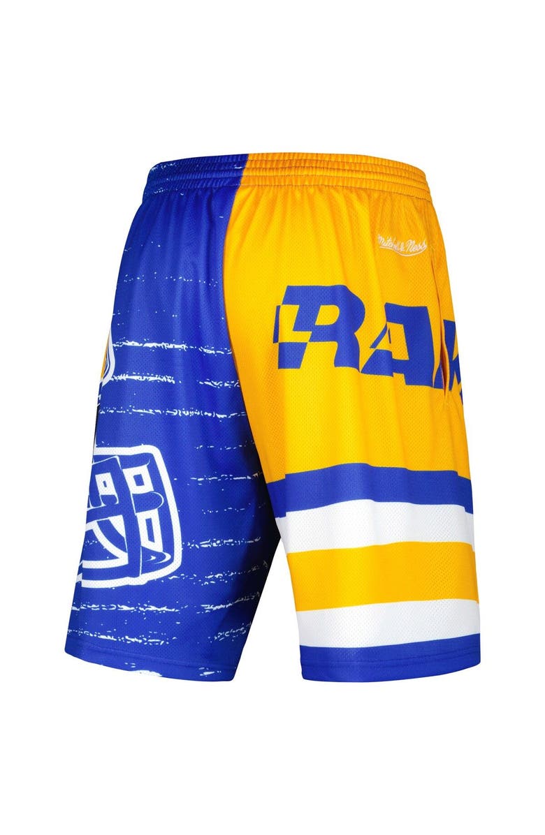Mitchell & Ness Men's Mitchell & Ness Royal Los Angeles Rams Jumbotron 3.0 Shorts, Alternate, color, 