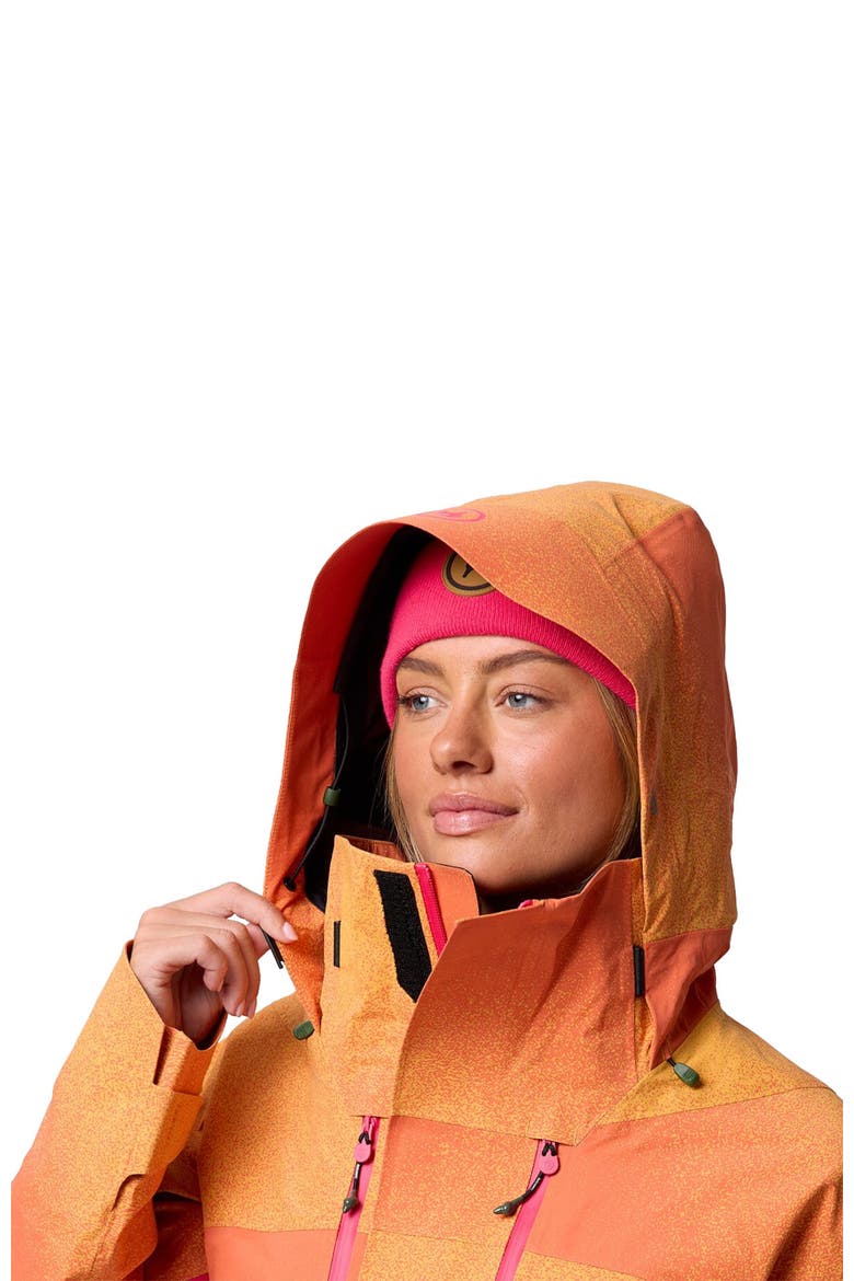 Cottonwoods Lt Xpore 3L Jacket - Women's, Alternate, color, Boundary Orange Ombre/Black