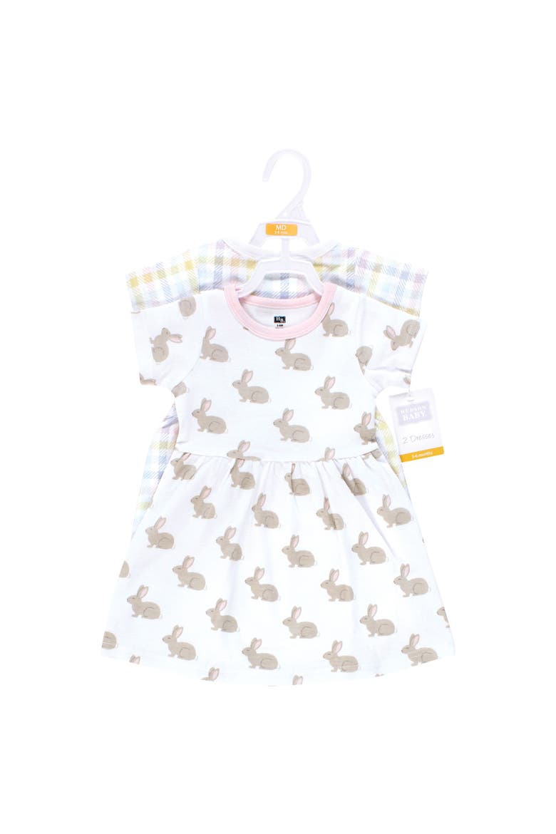 2Pk Dress, Alternate, color, Easter Plaid Bunny