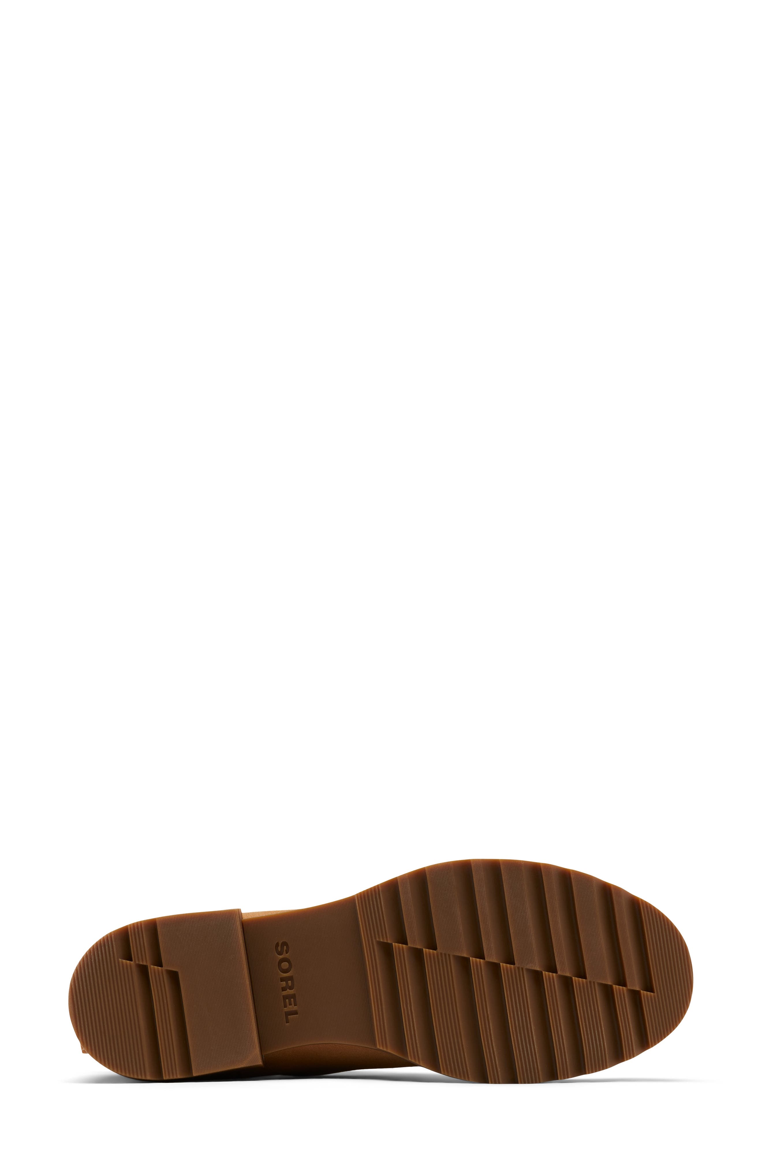 Emelie II Waterproof Suede Chelsea Boot, Alternate, color, TAWNY BUFF/ GUM 10