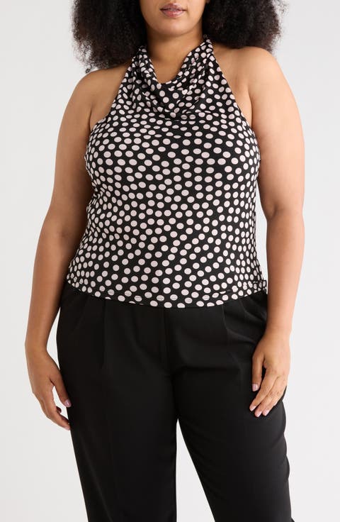 Polka Dot Halter Top