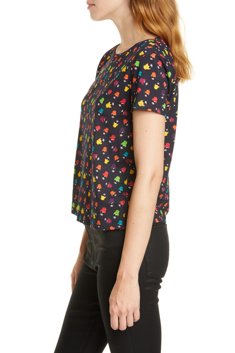 Rylyn Stace Face Cotton Tee, Alternate, color, RAINBOW STACE