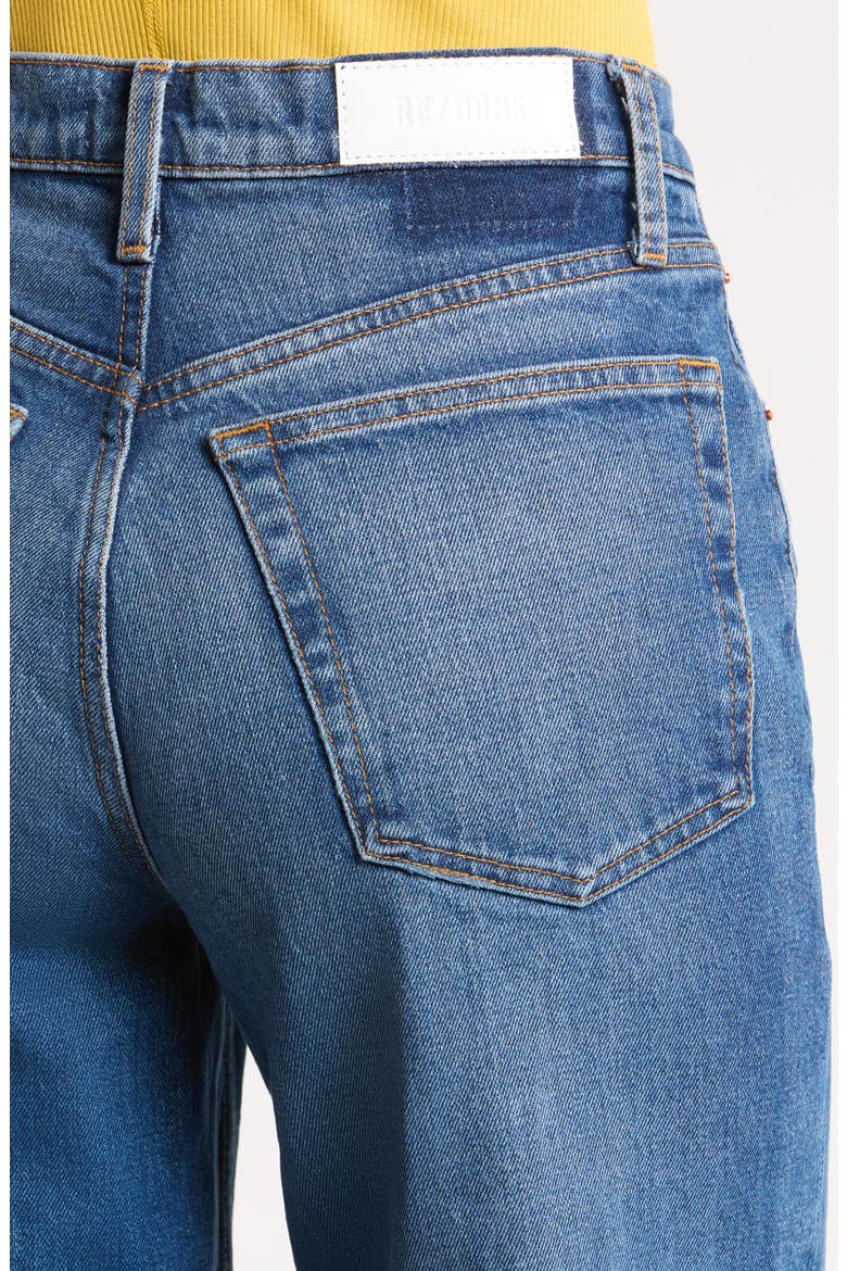 High Waist Wide Leg Jeans, Alternate, color, NIGHT BIRD BLUE