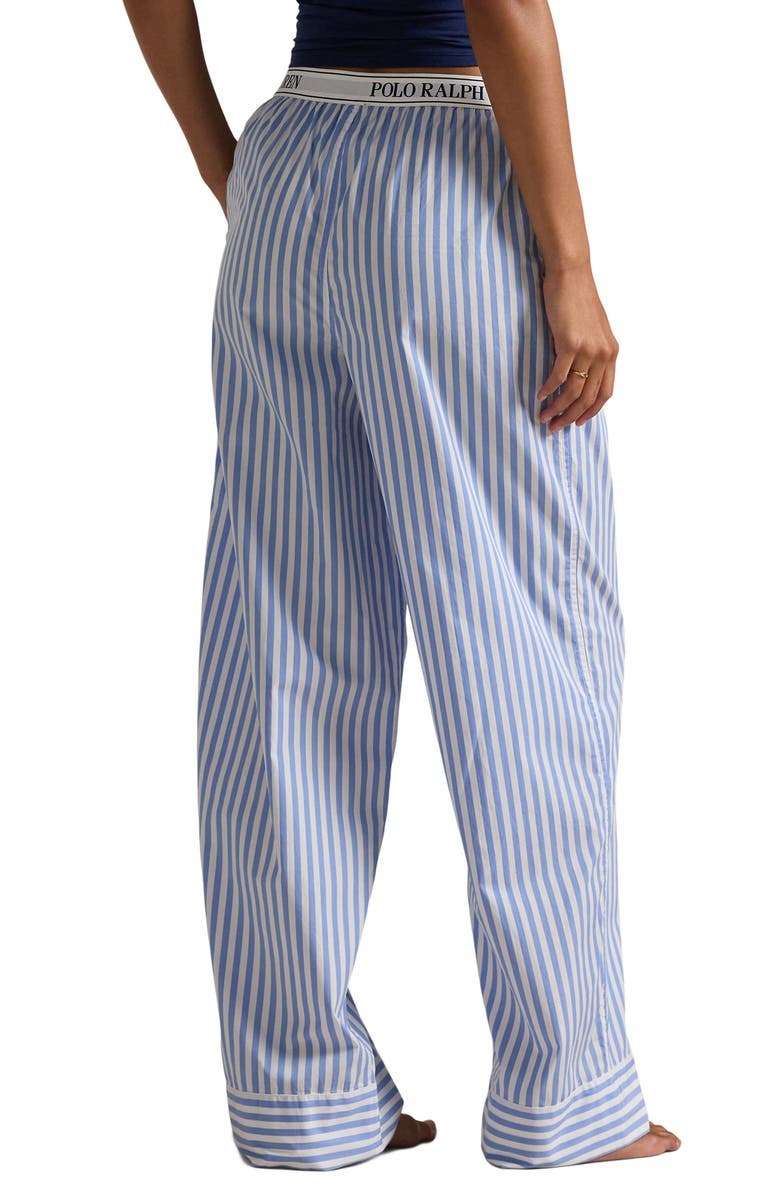 Polo Ralph Lauren Stripe Cotton Pajama Pants, Alternate, color, 