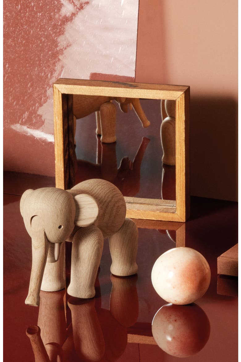 Kay Bojesen Elephant Small, Alternate, color, Oak