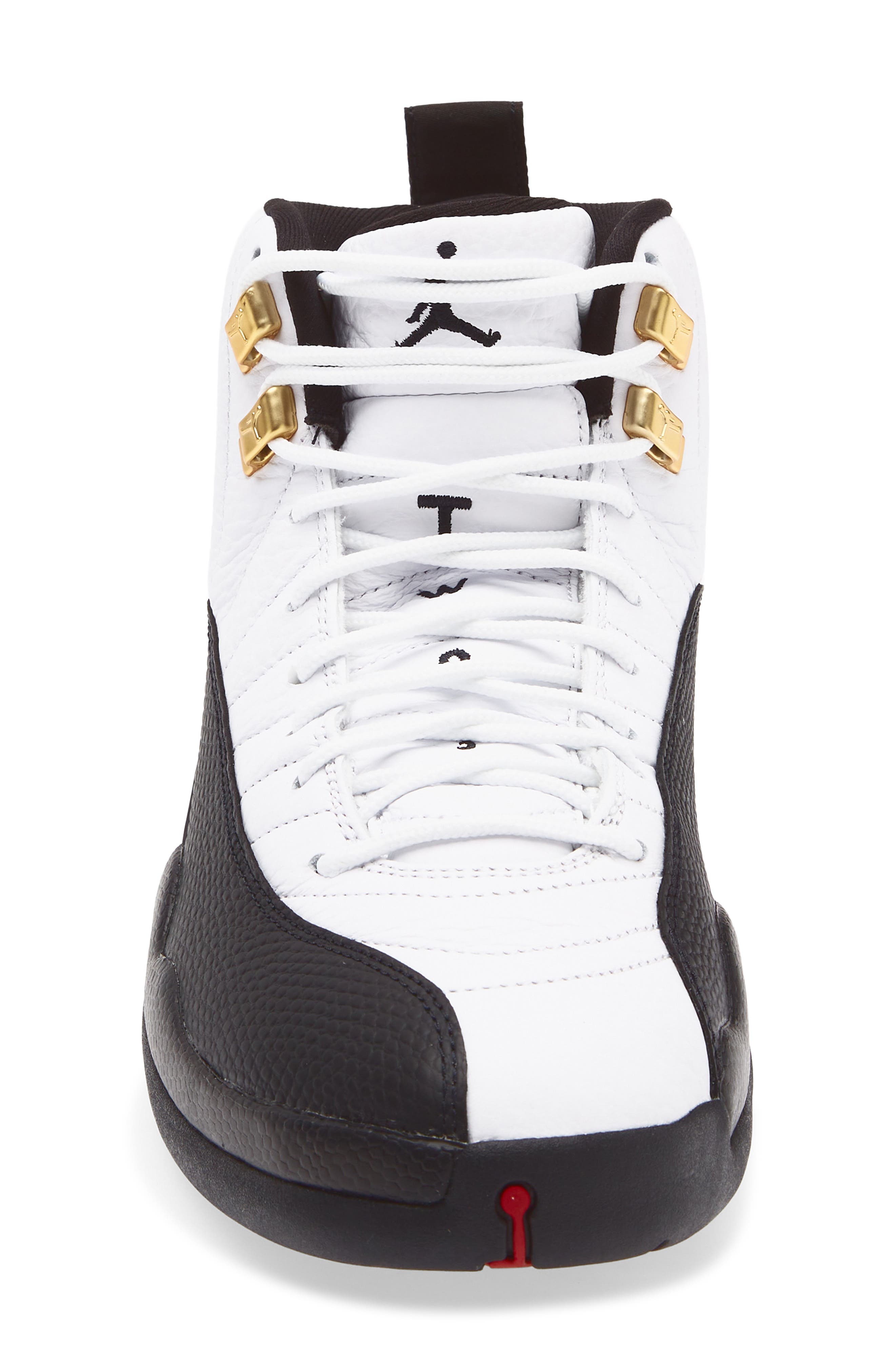 Jordan Air Jordan 12 Retro Basketball Sneaker, Alternate, color, White/ Black/ Taxi