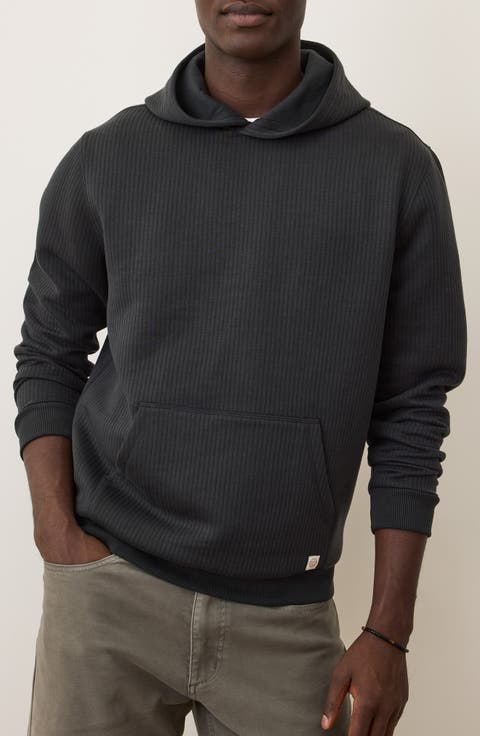 Corbet Vertical Quilted Pullover Hoodie