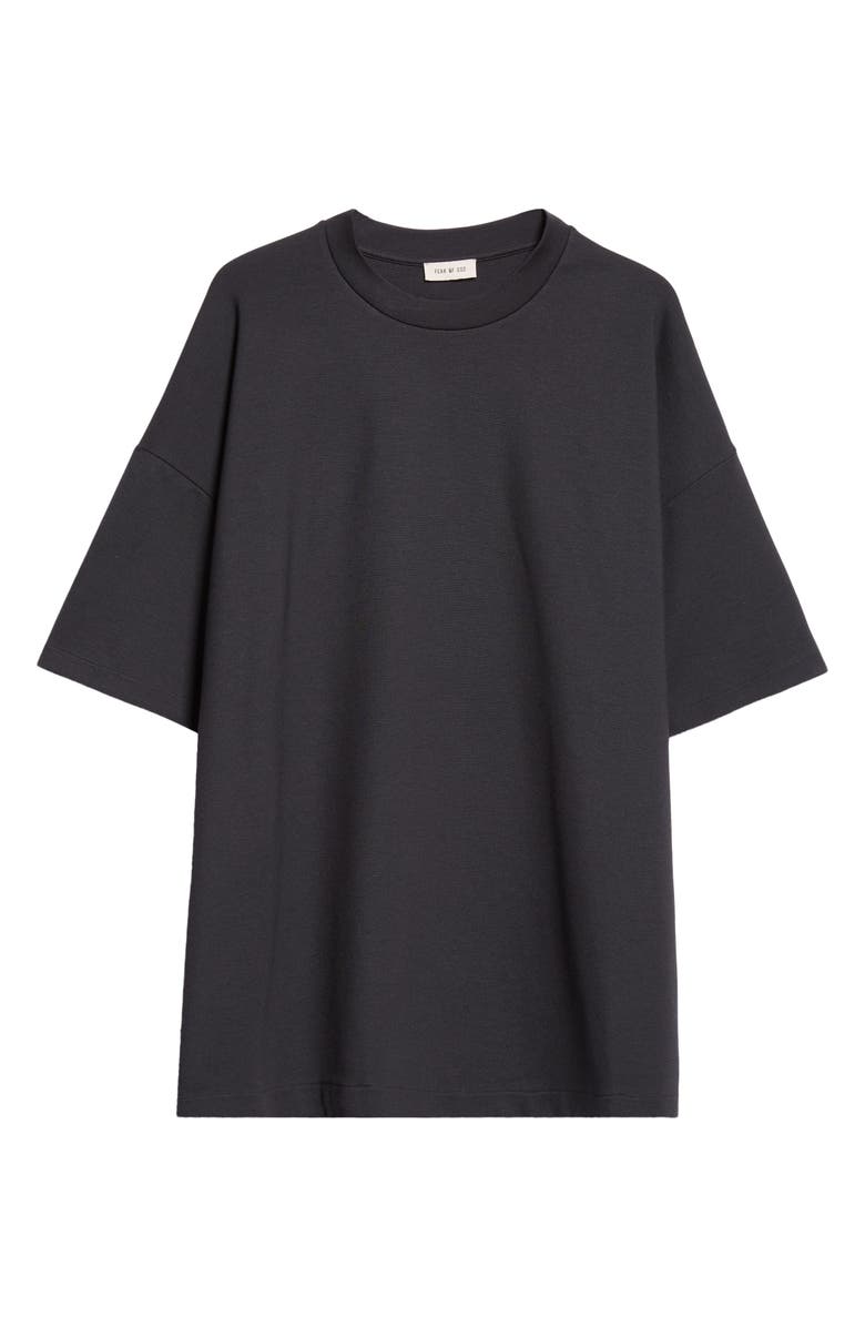 Fear of God Milano Jersey Crewneck T-Shirt, Alternate, color, Black