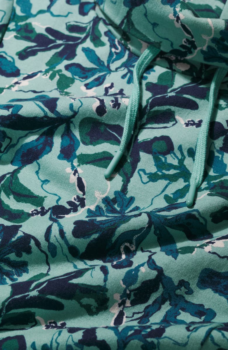 Seasalt Cornwall Formative Floral Tunic, Alternate, color, Floating Fronds Sardine