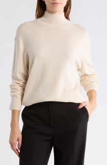Vince Weekend Wool & Cashmere Turtleneck Sweater