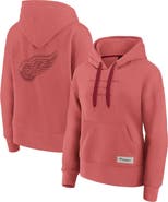 FANATICS Women's Fanatics Red Detroit Red Wings Elements Future Ground Subtle Tonal Pullover Hoodie