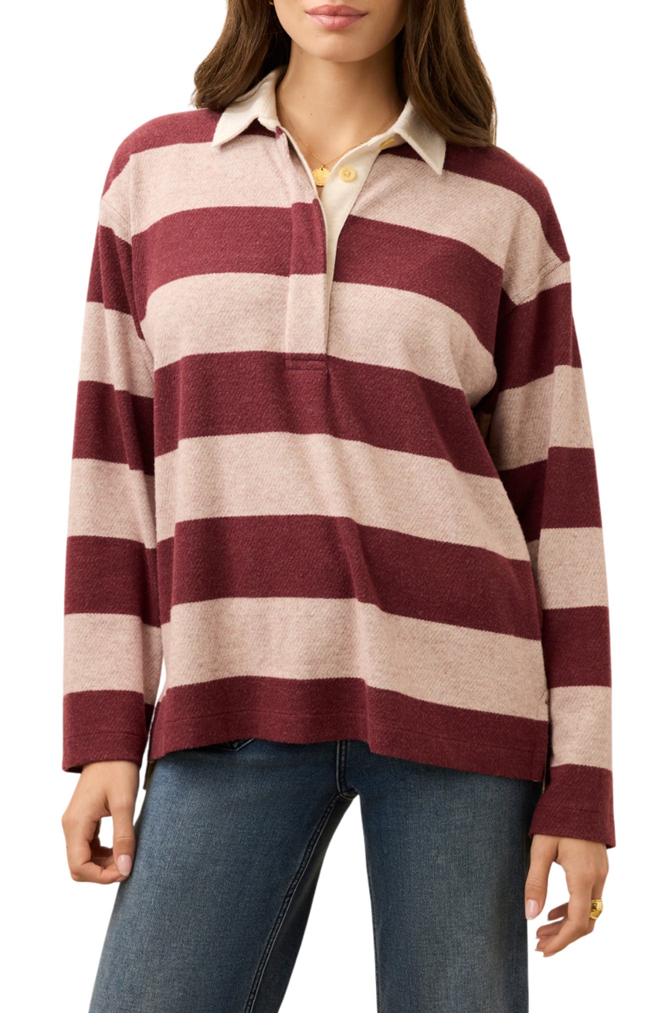 Legend Rugby Stripe Sweater - image 5