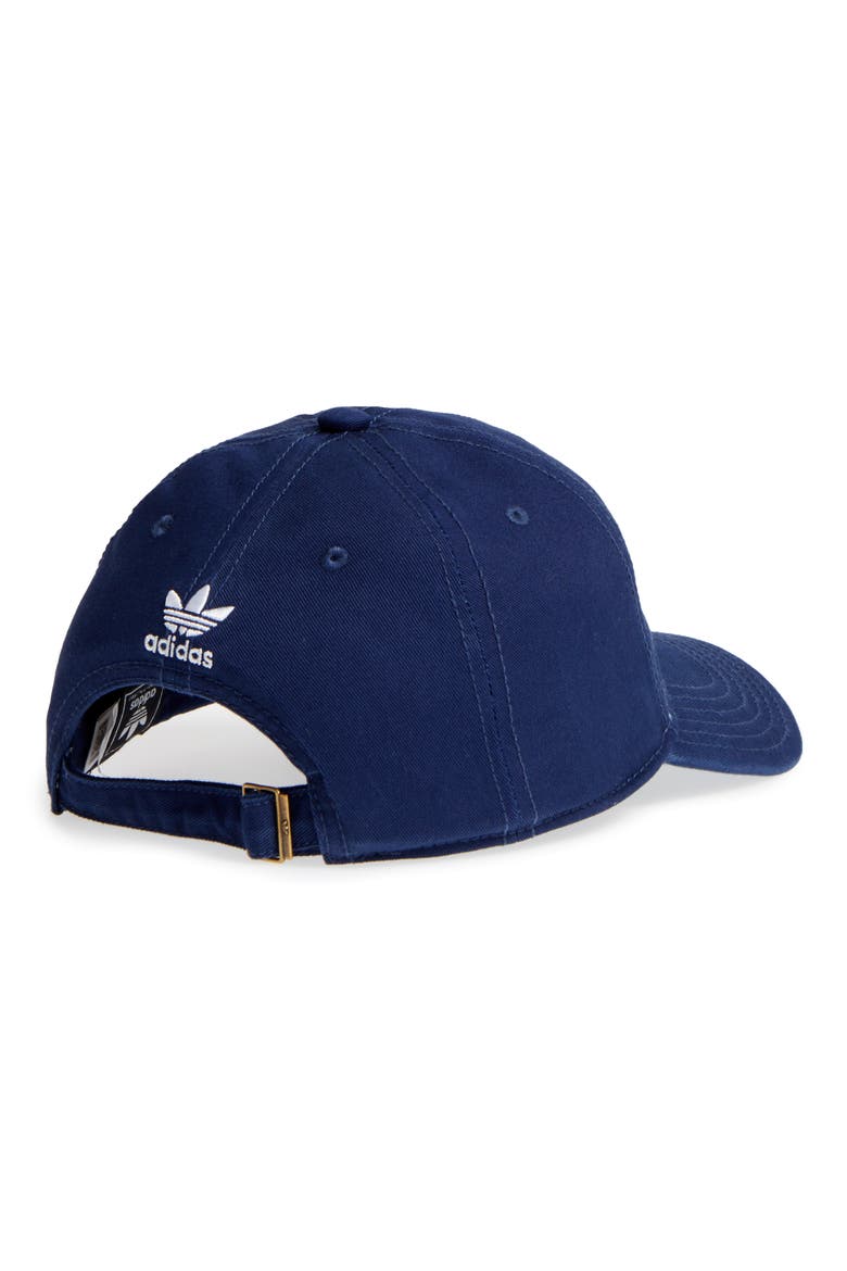 adidas Trefoil Baseball Cap, Alternate, color, NAVY
