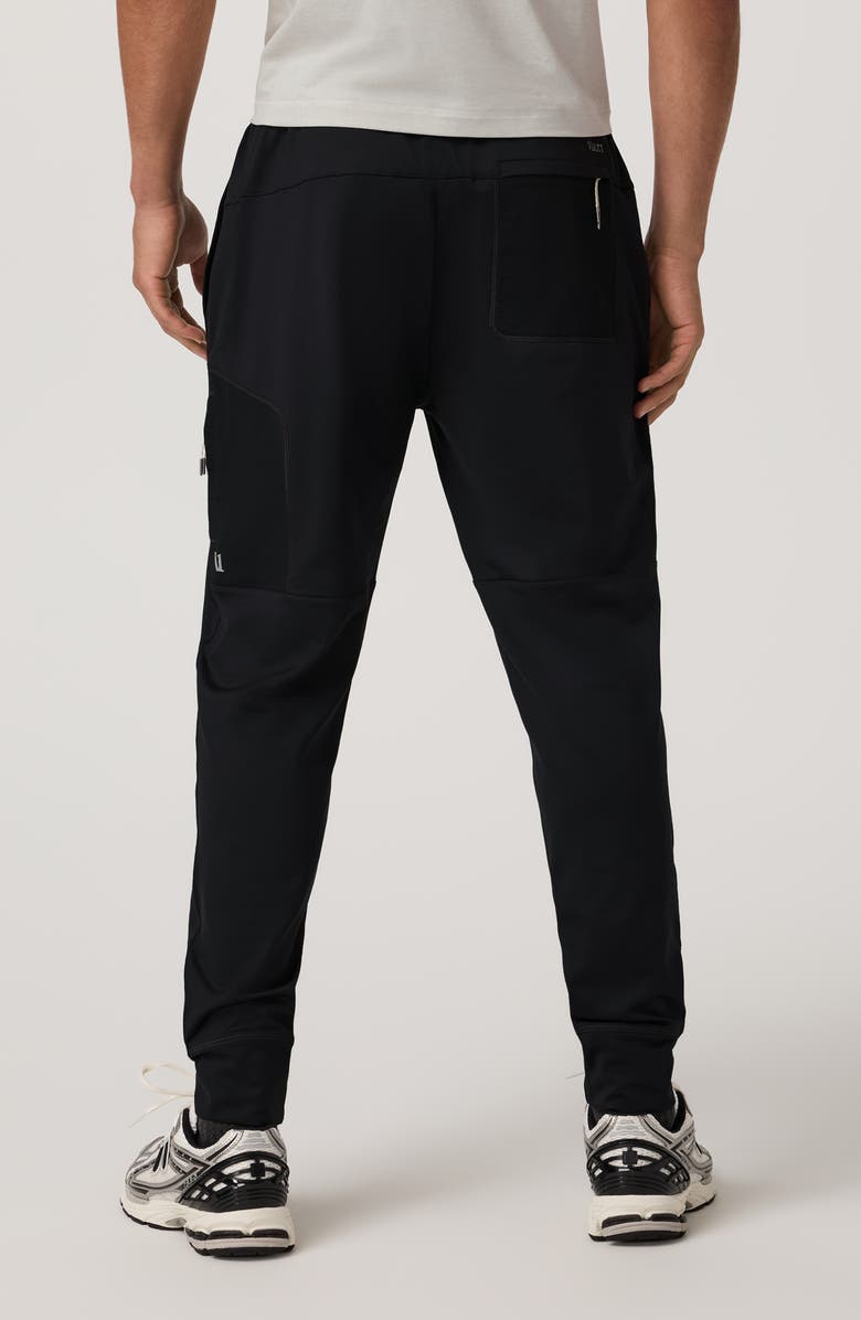 Vuori Sunday Mixed Media Joggers, Alternate, color, Black