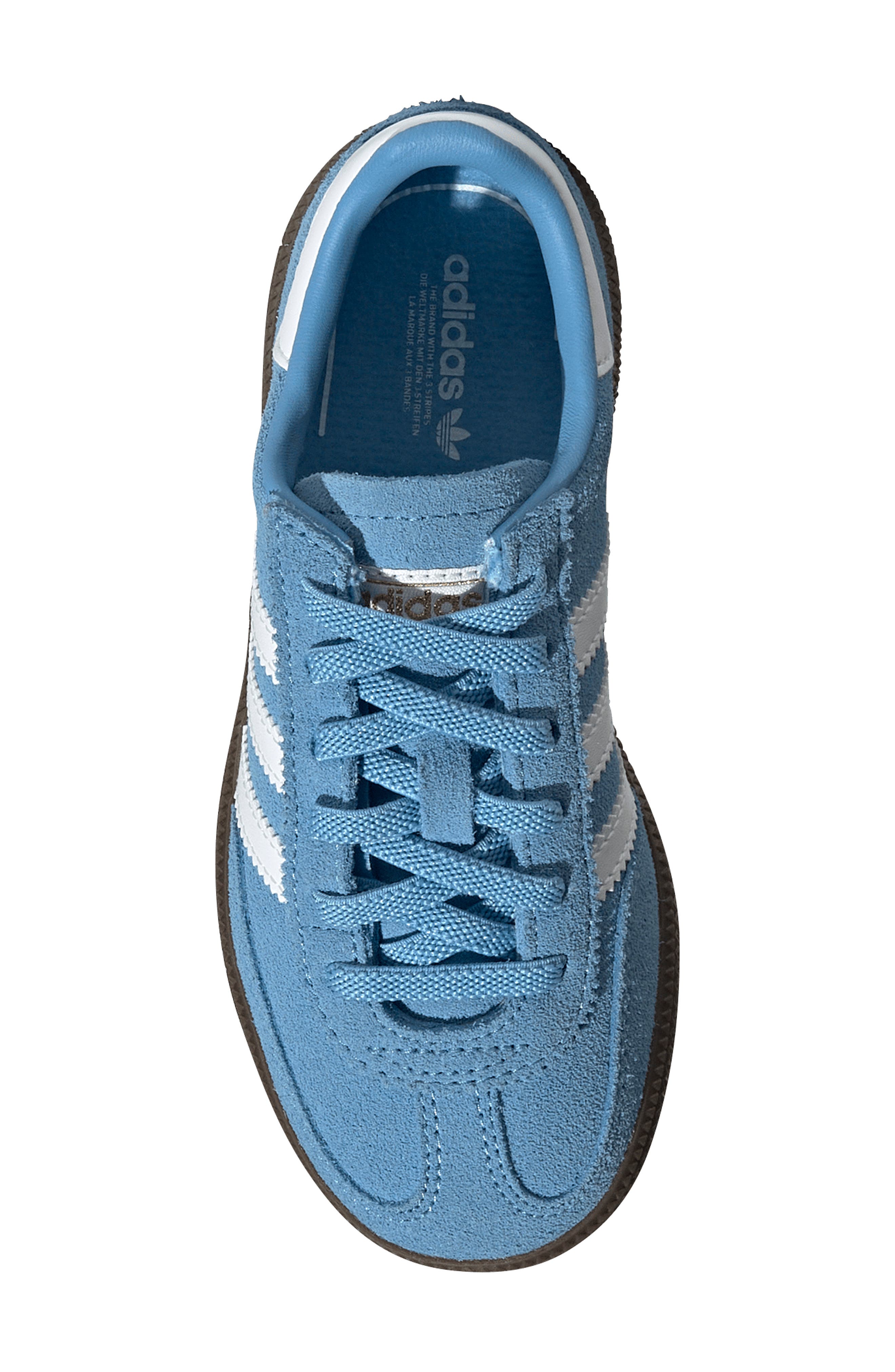 adidas Kids' Handball Spezial Sneaker, Alternate, color, Light Blue