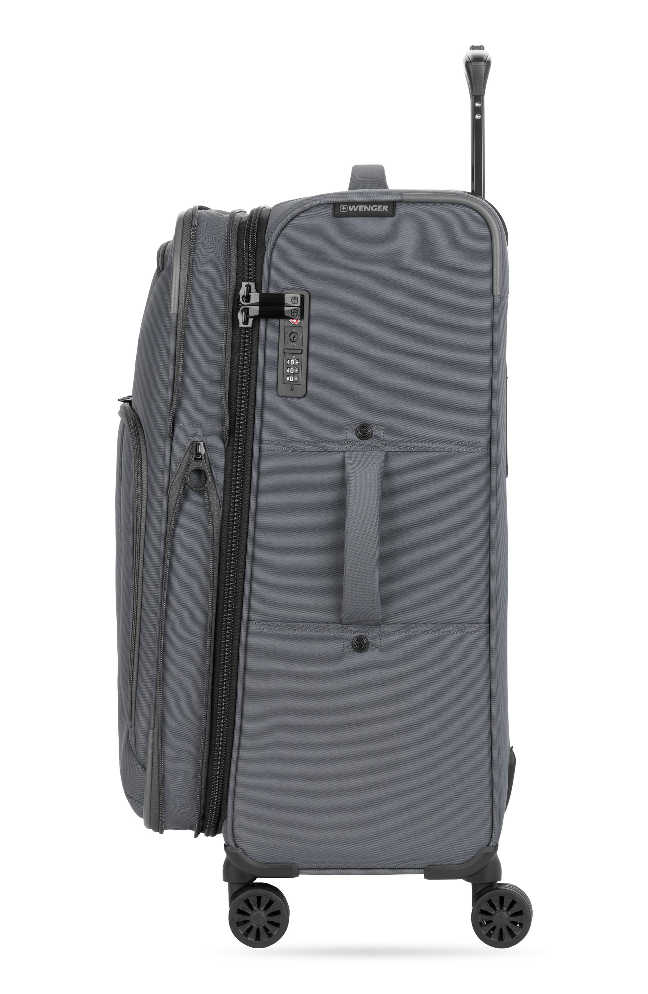 SWISSGEAR 25-Inch Softside Spinner Luggage, Alternate, color, 