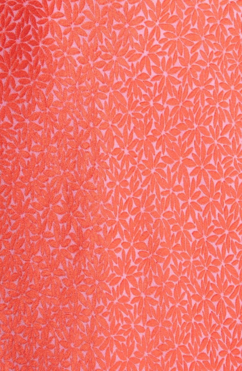 Ted Baker London Mayyia Ruffle Tie Back Puff Sleeve A-Line Dress, Alternate, color, 