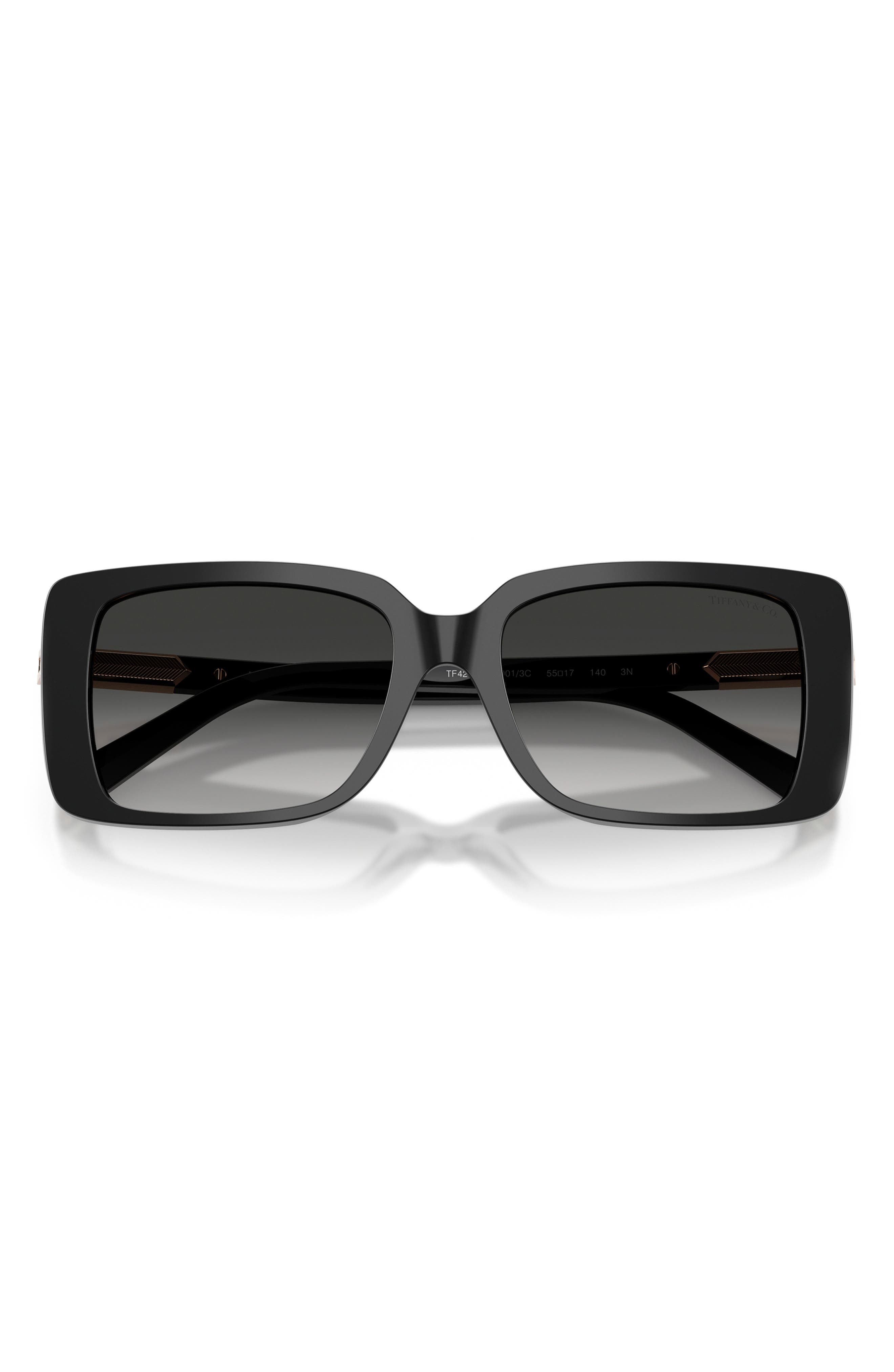 Tiffany & Co. 55mm Gradient Rectangular Sunglasses (Women) | Nordstrom