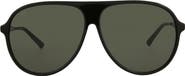 Gucci 61mm Aviator Sunglasses