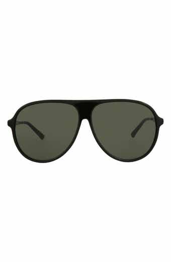 Gucci 61mm Aviator Sunglasses