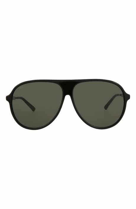 Gucci 61mm Aviator Sunglasses
