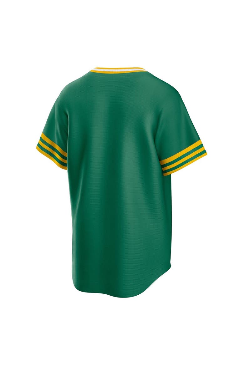 Men's Nike Kelly Green Oakland Athletics Road Cooperstown Collection Team Jersey, Alternate, color, Kelly Green