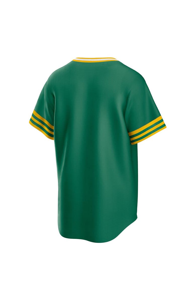 Nike Men's Nike Kelly Green Oakland Athletics Road Cooperstown Collection Team Jersey, Alternate, color, Kelly Green