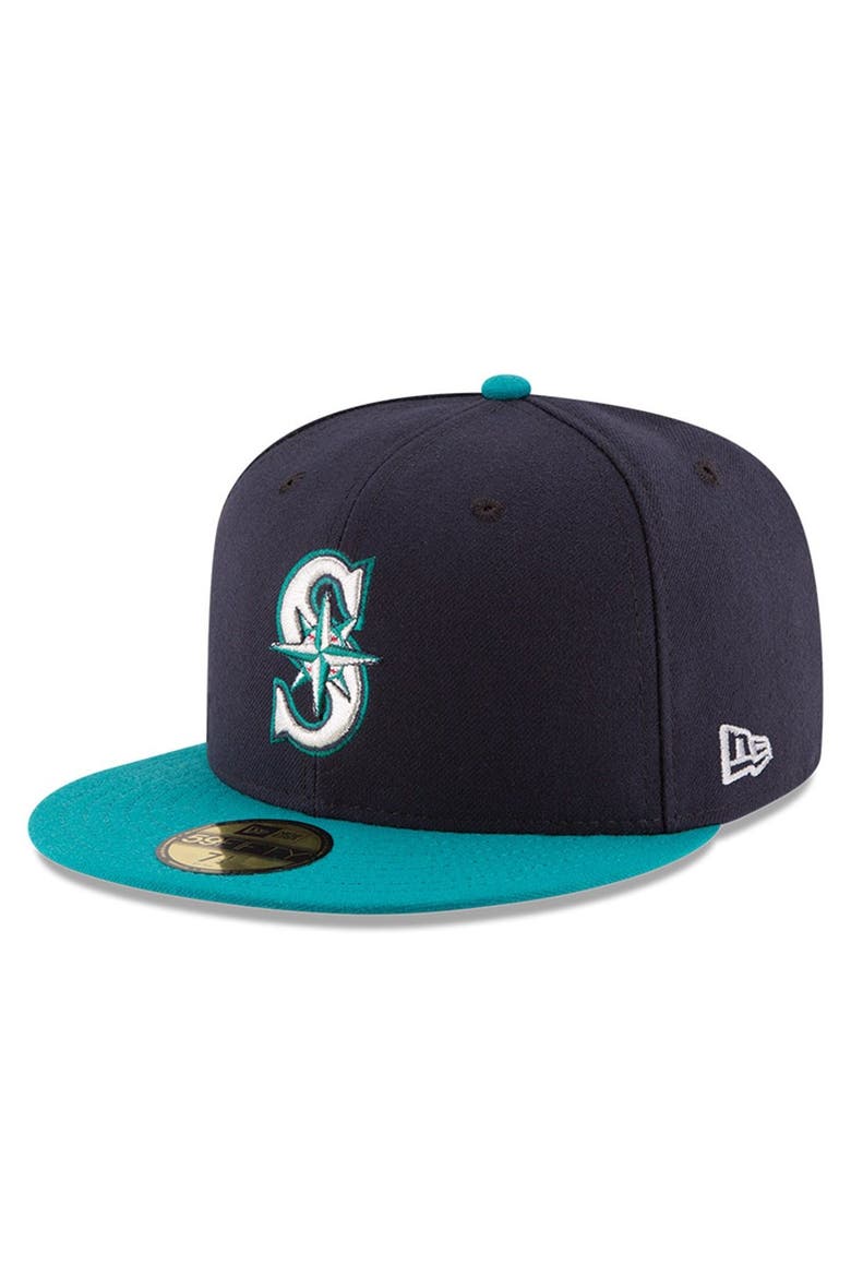 Men's New Era Navy Seattle Mariners 2023 All-Star Game Authentic Collection On-Field Alternate 59FIFTY Fitted Hat, Alternate, color, Navy
