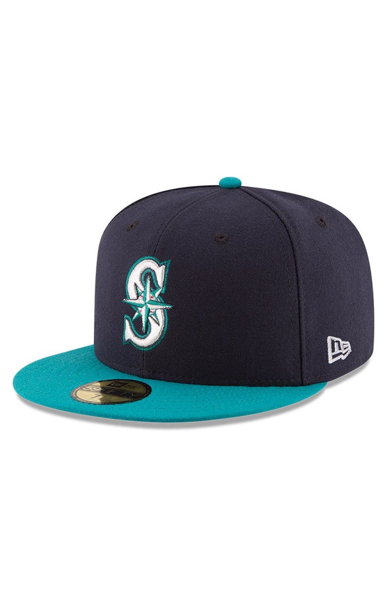 New Era Men's New Era Navy Seattle Mariners 2023 All-Star Game Authentic Collection On-Field Alternate 59FIFTY Fitted Hat, Alternate, color,