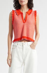 Cinq à Sept Clem Stripe Sweater Tank