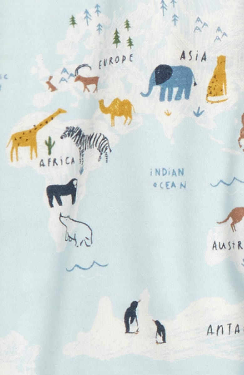 Magnetic Me Sea the World Magnetic Footie, Alternate, color, Blue