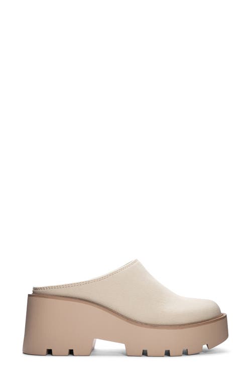 Dirty Laundry R-test Platform Clog In Beige