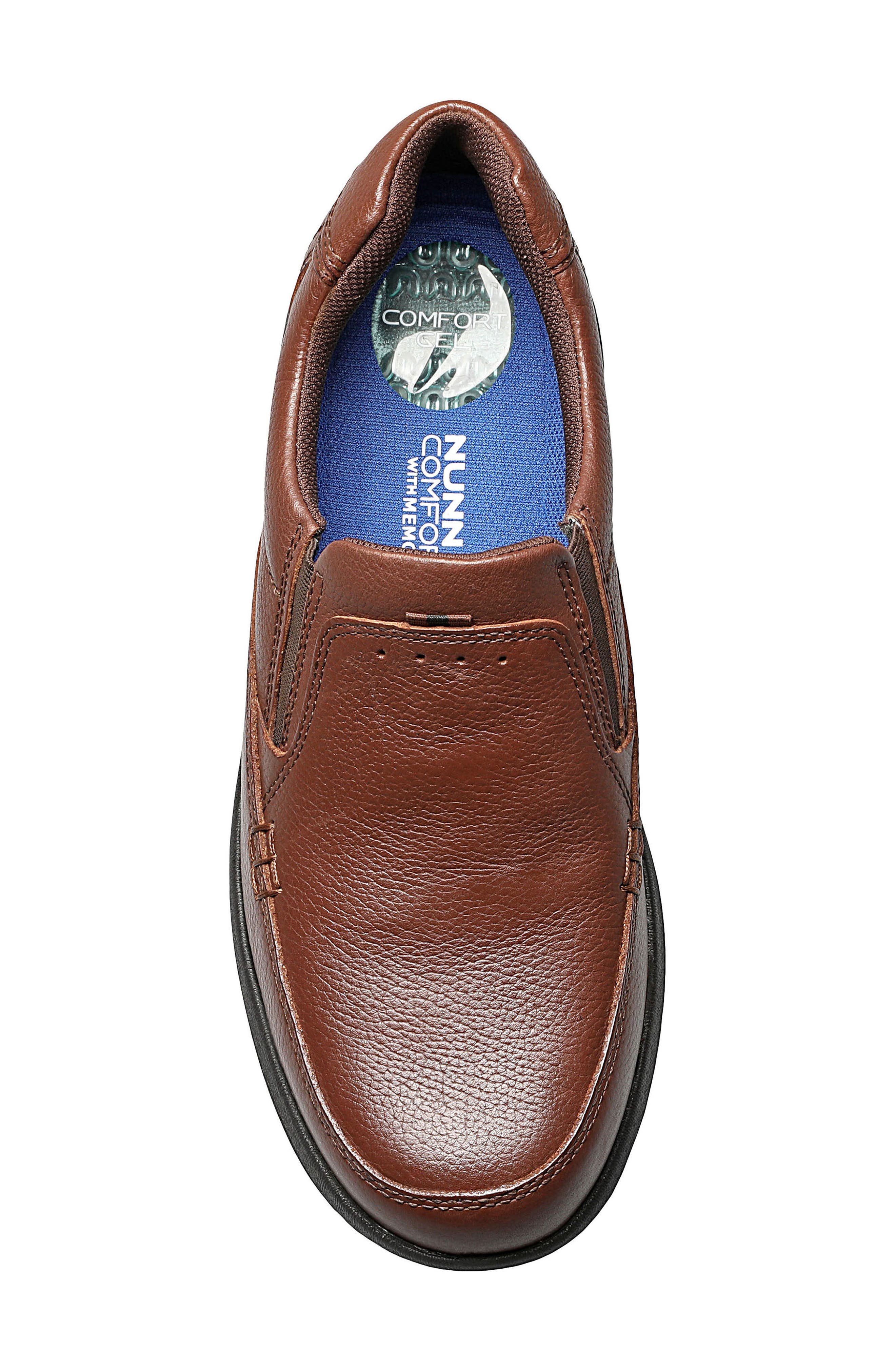 NUNN BUSH Cam Moc Toe Slip-On, Alternate, color, Cognac Tumble