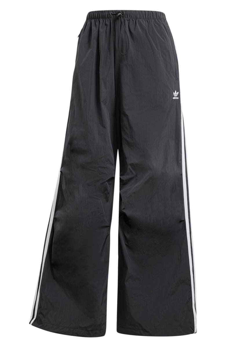adidas Adicolor Lifestyle 3-Stripes Wide Leg Woven Pants, Alternate, color, 