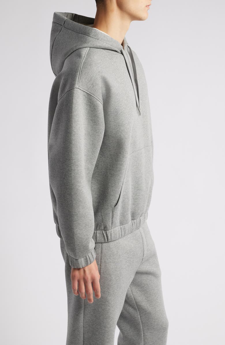 BOSS Stevens Pullover Hoodie, Alternate, color, Silver