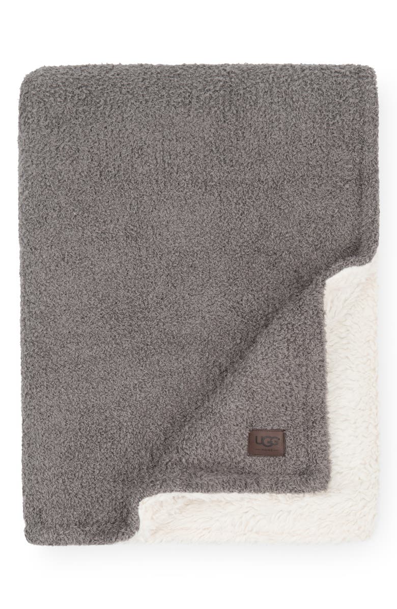 UGG<sup>®</sup> Ana Faux Shearling Throw, Main, color,