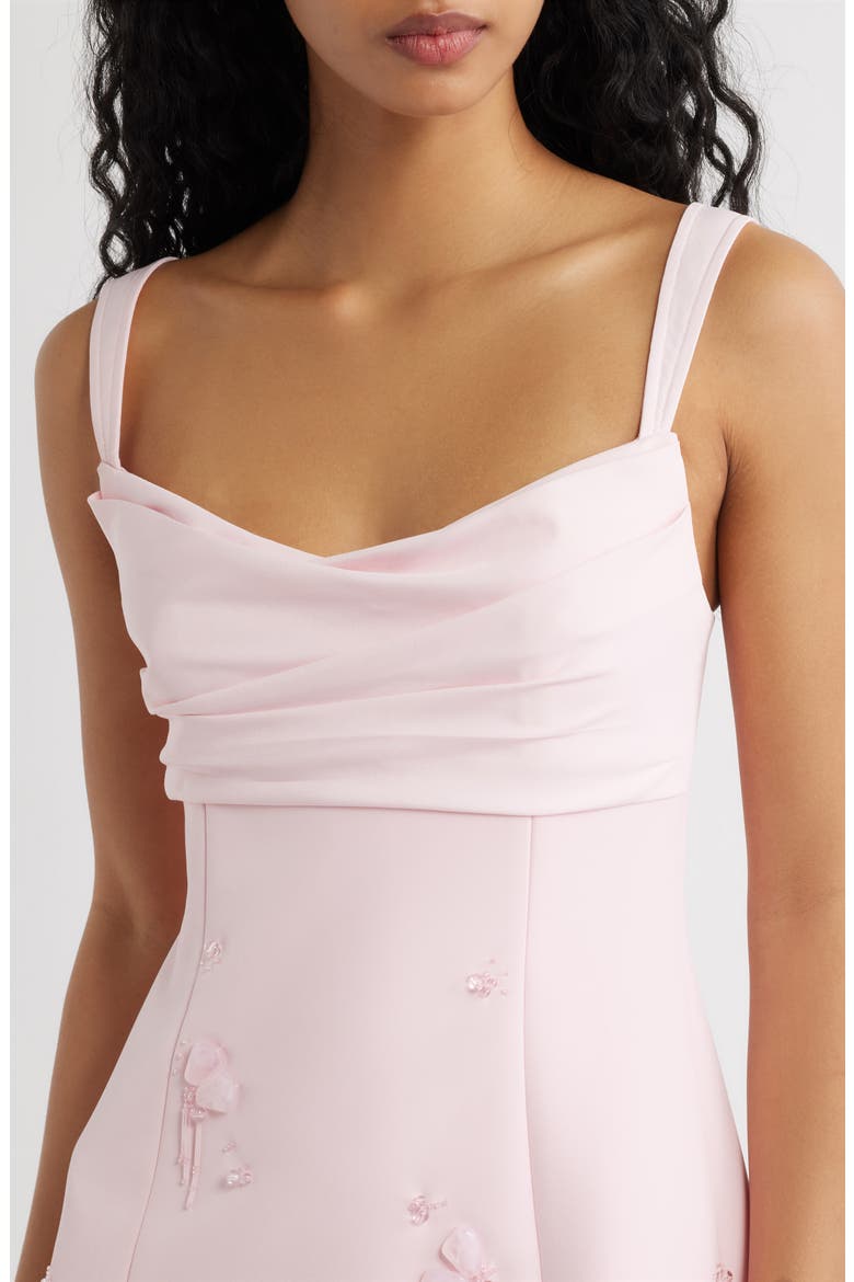Kendi Bead Embellished Cocktail Minidress, Alternate, color, FAIRY FLOSS