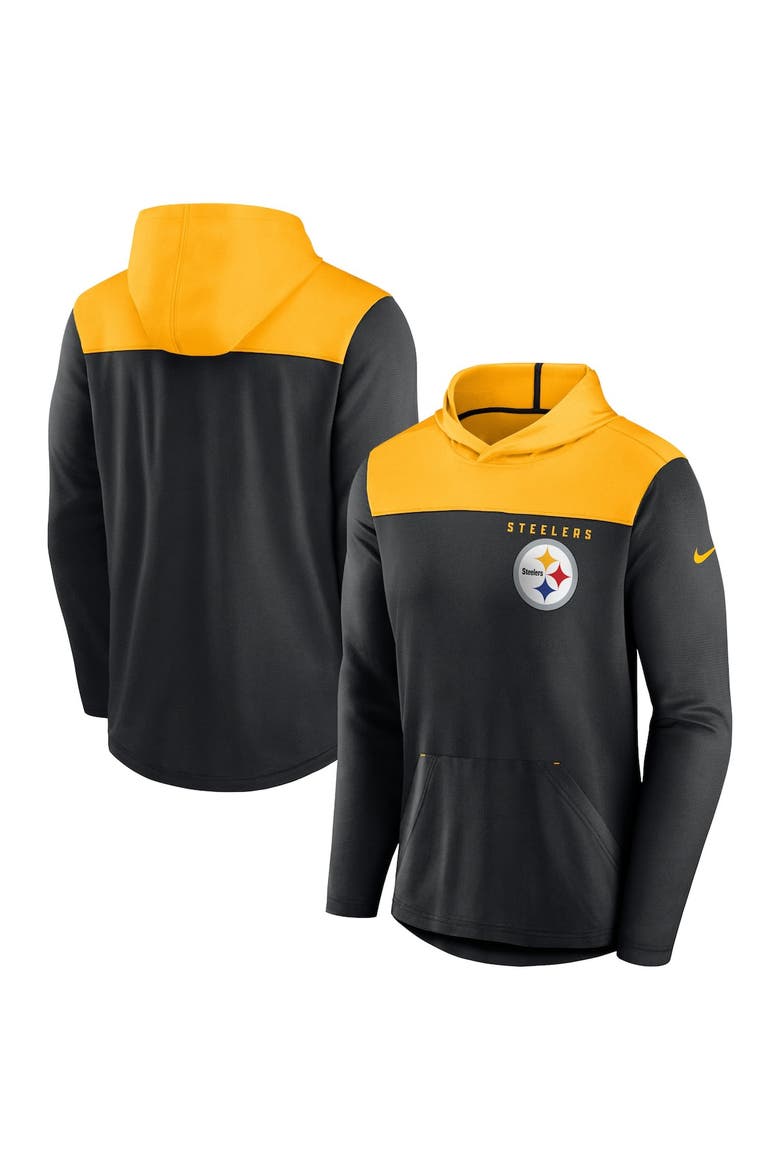 Men's Nike Black Pittsburgh Steelers Fan Gear Pullover Hoodie, Main, color, Black