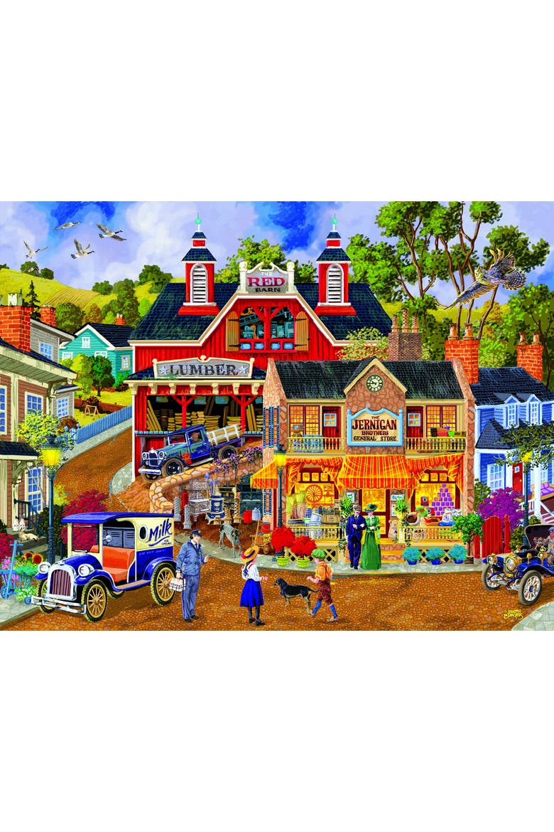 Jerrigan Bros General Store 1000 piece Jigsaw Puzzle for Adults Large Pieces, Alternate, color, Multicolor