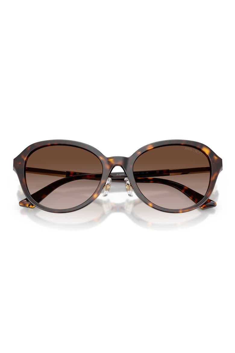 54mm Phantos Sunglasses, Alternate, color, HAVANA / GRADIENT BROWN