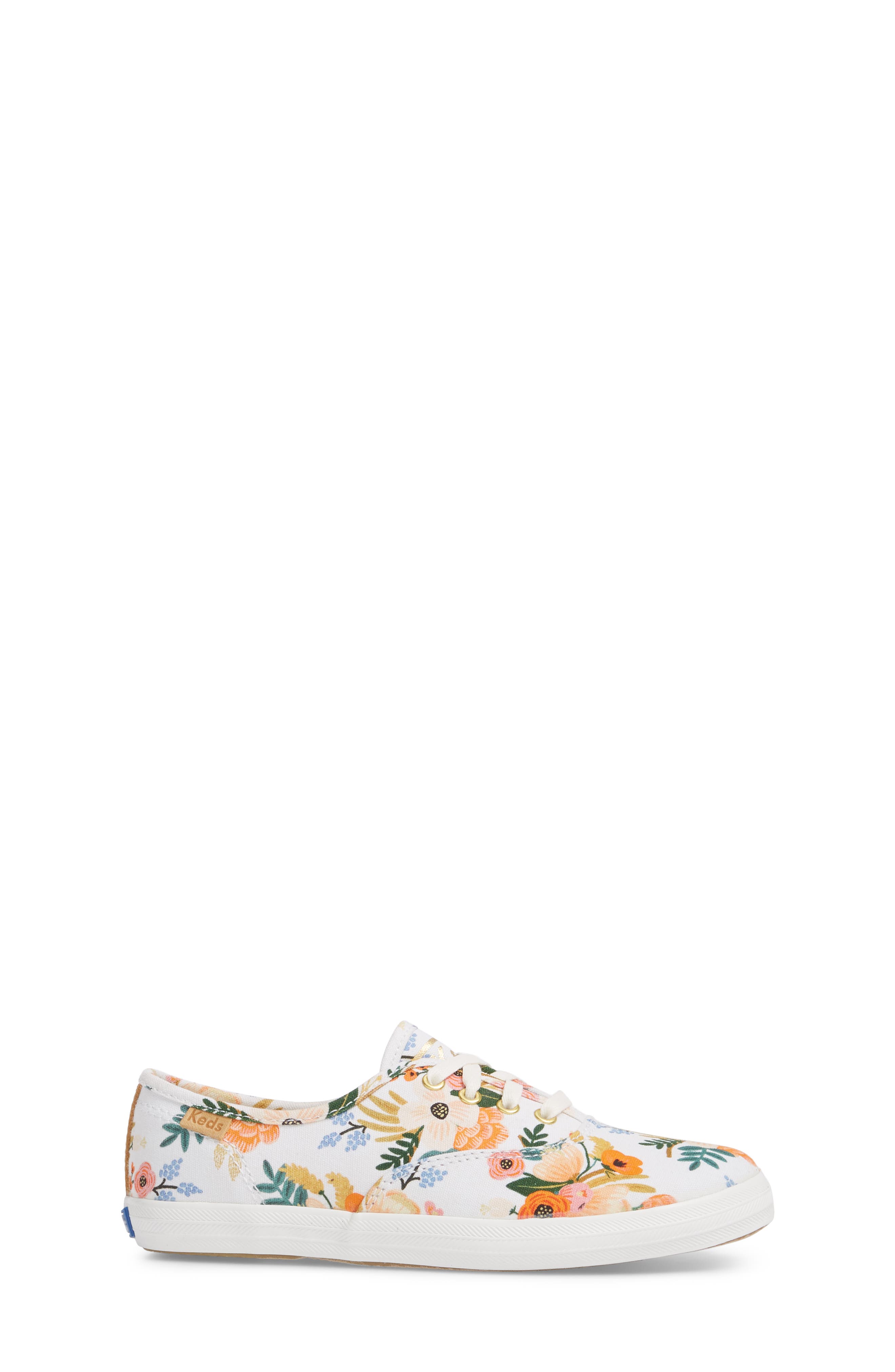 Keds<sup>®</sup> x Rifle Paper Co. Floral Print Champion Sneaker, Alternate, color, 