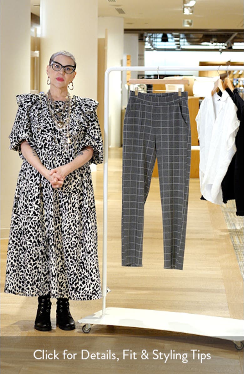 Pintuck Slim Fit Pull-On Pants, sales video thumbnail