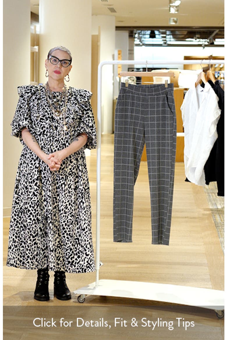 Pintuck Slim Fit Pull-On Pants video