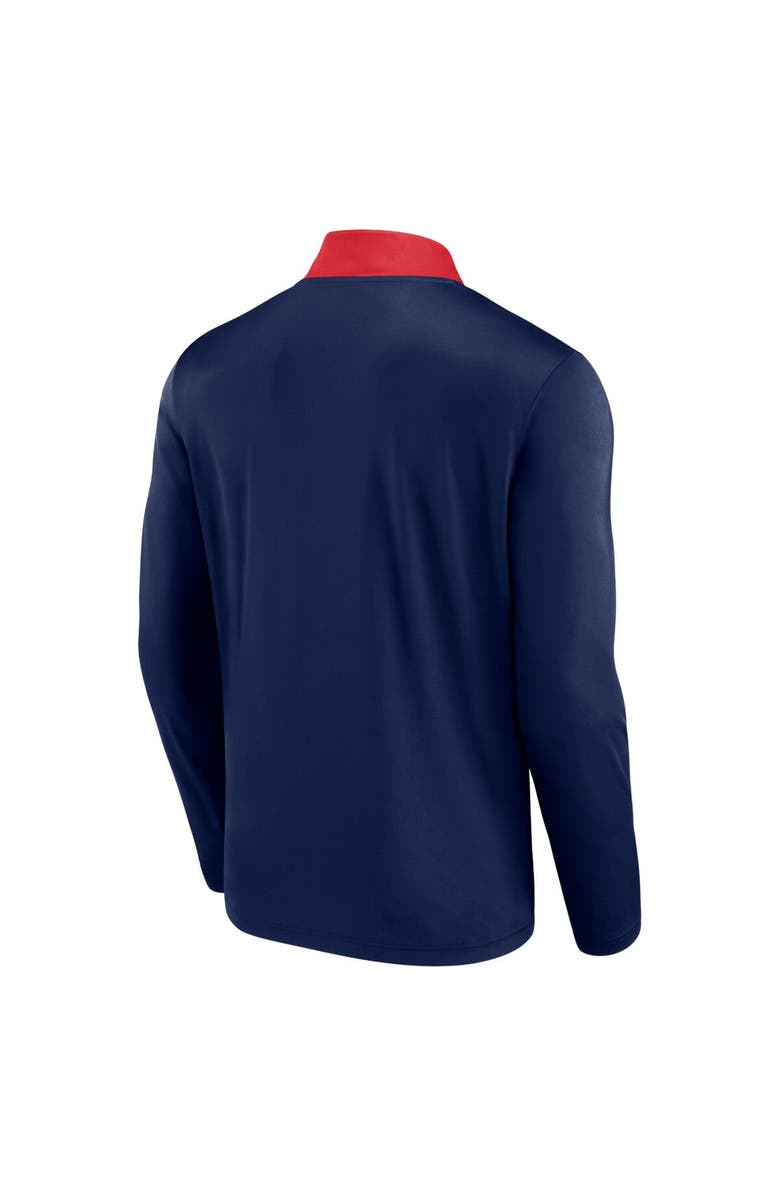FANATICS Men's Fanatics Navy Minnesota Twins Unstoppable Quarter-Zip Top, Alternate, color, Navy