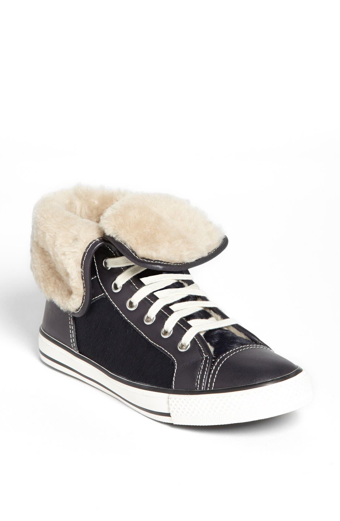 'Benjamin' High Top Sneaker, Alternate, color, BRIGHT NAVY