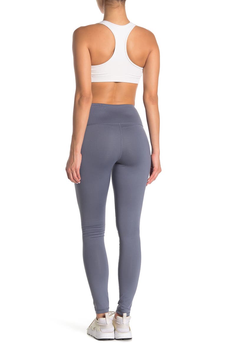 High Waist Daily Leggings, Alternate, color, GREY FOLKSTONE